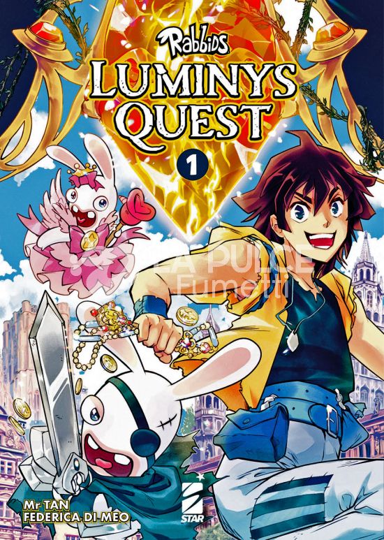 UBISOFT MANGA # 1 - RABBIDS - LUMINYS QUEST 1