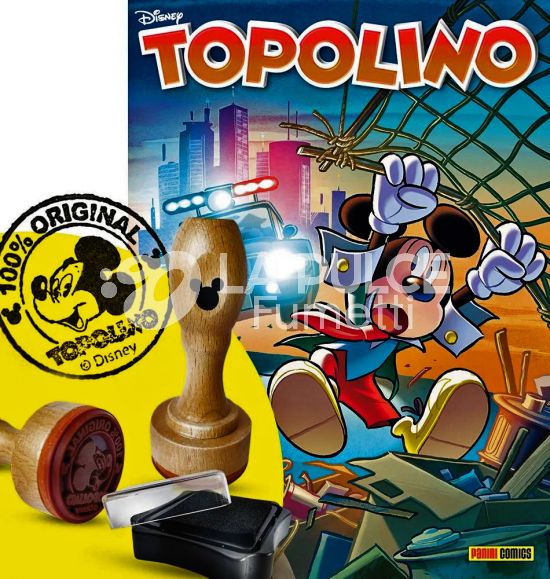 TOPOLINO LIBRETTO # 3492 + TIMBRO UFFICIALE DI TOPOLINO