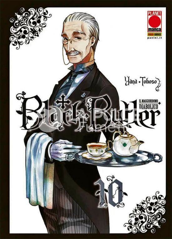 BLACK BUTLER # 10 - IL MAGGIORDOMO DIABOLICO - KUROSHITSUJI - 1A RISTAMPA