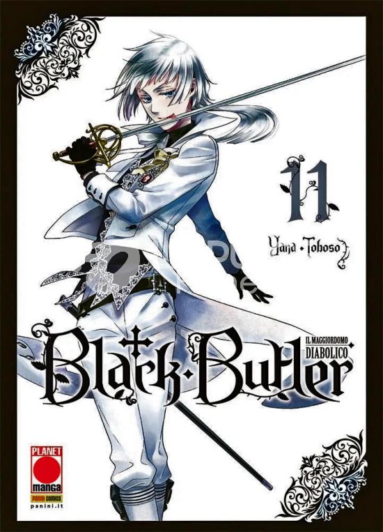 BLACK BUTLER # 11 - IL MAGGIORDOMO DIABOLICO - KUROSHITSUJI - 1A RISTAMPA