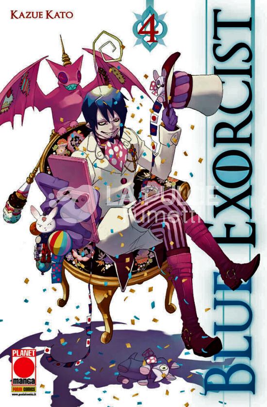 MANGA GRAPHIC NOVEL # 82 - BLUE EXORCIST 4 - 3A RISTAMPA