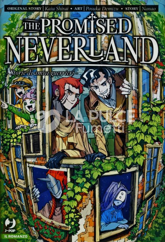 THE PROMISED NEVERLAND NOVEL # 3: STORIE DI AMICI GUERRIERI + MINIPOSTER