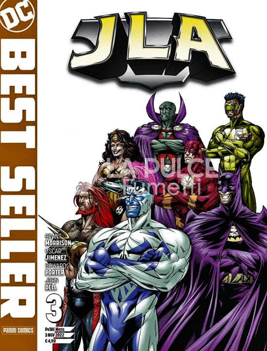 DC BEST SELLER # 30 - JLA 3 - GRANT MORRISON