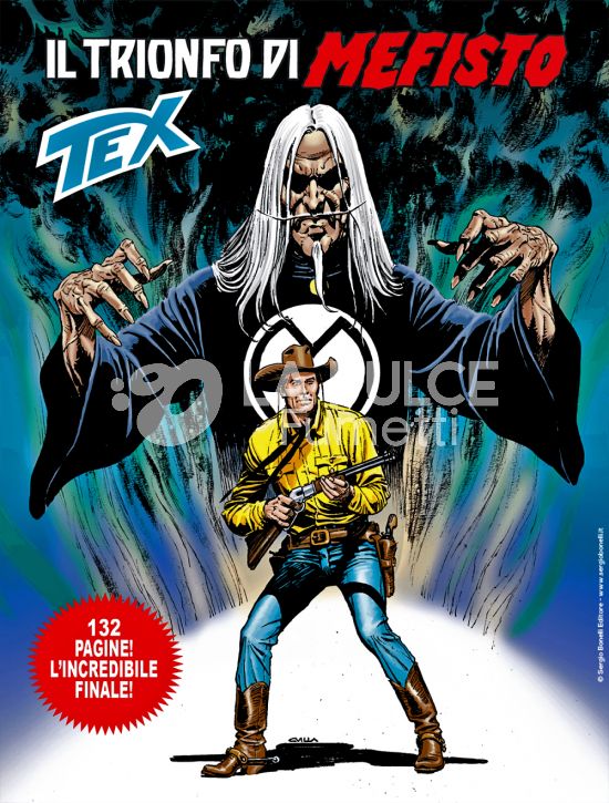 TEX GIGANTE # 744: IL TRIONFO DI MEFISTO - MEFISTO + LOCANDINA FILM DAMPYR