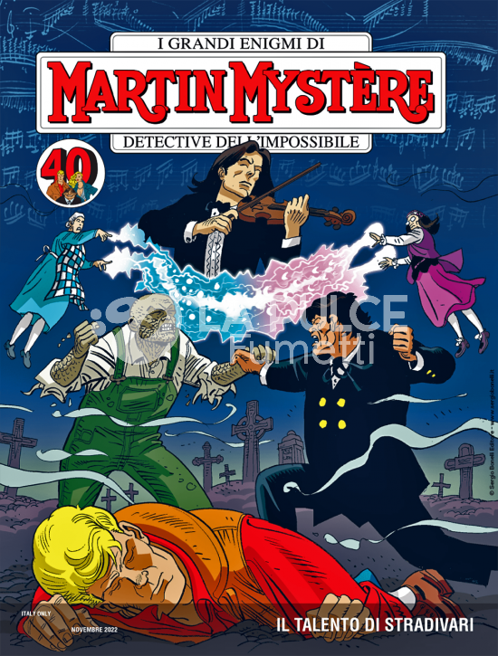 MARTIN MYSTERE ORIGINALE # 393: IL TALENTO DI STRADIVARI