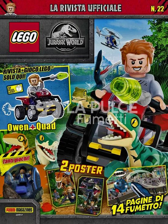 SUPER PANINI # 30 - LEGO JURASSIC WORLD 22