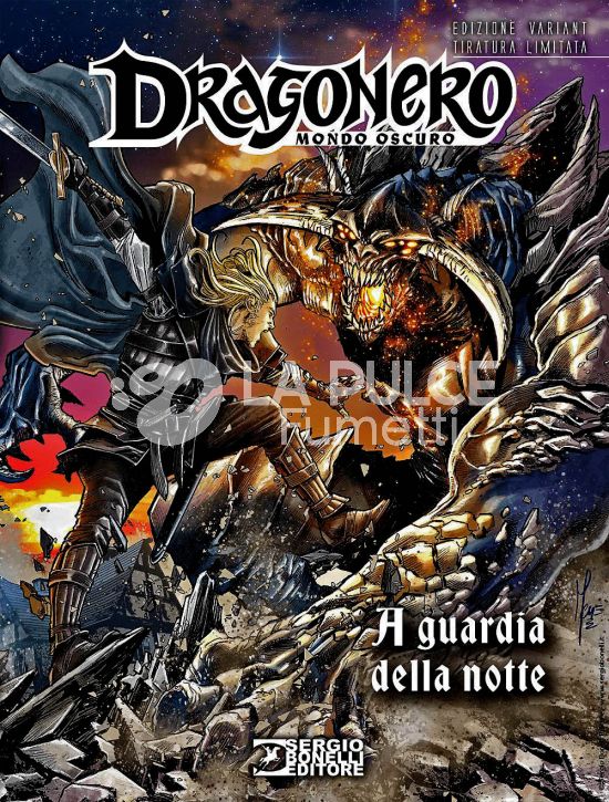DRAGONERO # 114 - MONDO OSCURO 1 (DI 37): A GUARDIA DELLA NOTTE - VARIANT LUCCA 2022