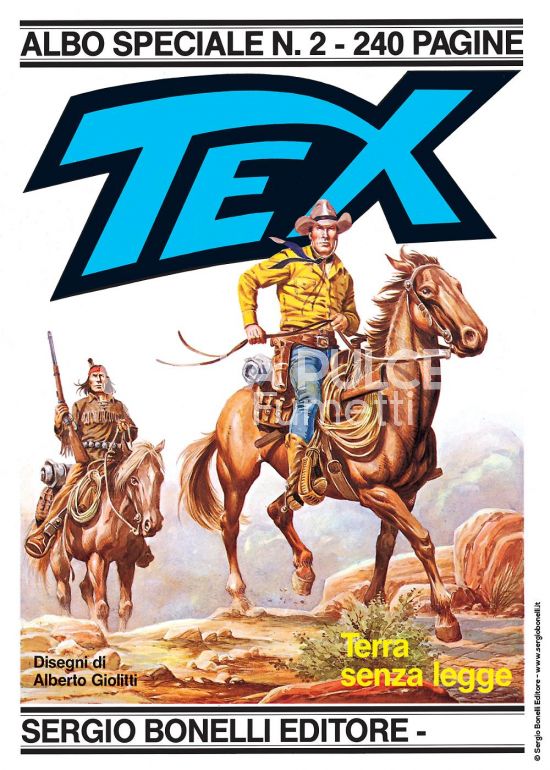 TEX ALBO SPECIALE #     2: TERRA SENZA LEGGE