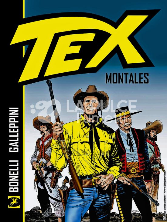 TEX: MONTALES - 2A EDIZIONE VARIANT COVER 2022 - BROSSURATO