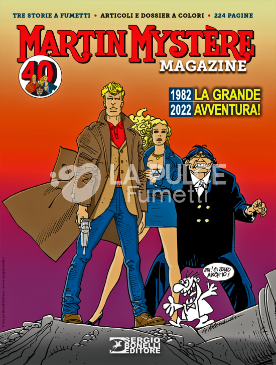 MARTIN MYSTERE MAGAZINE # 1 - 1982 - 2022 - LA GRANDE AVVENTURA