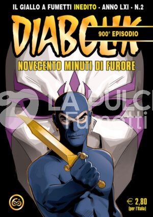 DIABOLIK ORIGINALE ANNO 61 # 2: NOVECENTO MINUTI DI FURORE