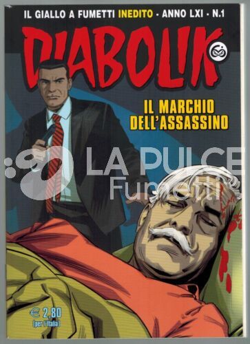 DIABOLIK ORIGINALE ANNO 61 # 1: IL MARCHI DELL'ASSASSINO