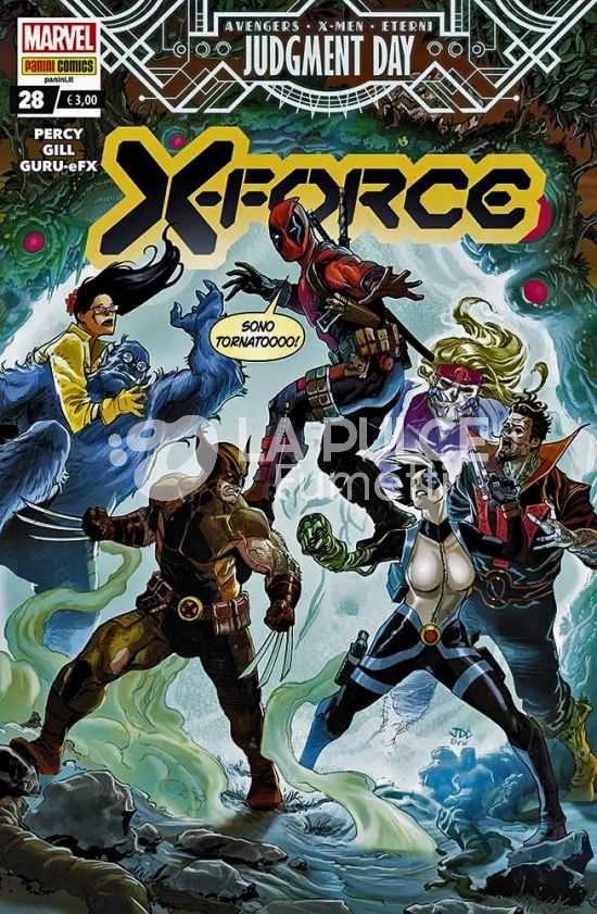 X-FORCE # 32 - X-FORCE 28 - A.X.E. - AXE - JUDGMENT DAY