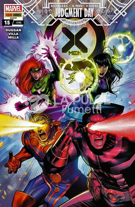 INCREDIBILI X-MEN # 396 - X-MEN 15 - A.X.E. - AXE - JUDGMENT DAY