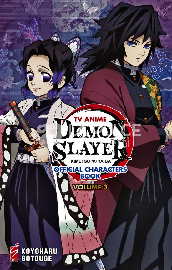 TV ANIME DEMON SLAYER: KIMETSU NO YAIBA OFFICIAL CHARACTERS BOOK # 3 + STICKER E MINIPOSTER
