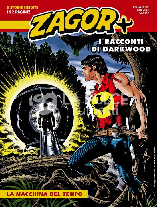 ZAGOR MAXI # 48 - ZAGOR PIÙ 7 - I RACCONTI DI DARKWOOD 8: LA MACCHINA DEL TEMPO