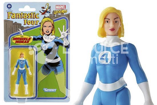 MARVEL LEGENDS RETRO - FANTASTIC FOUR : INVISIBLE WOMAN