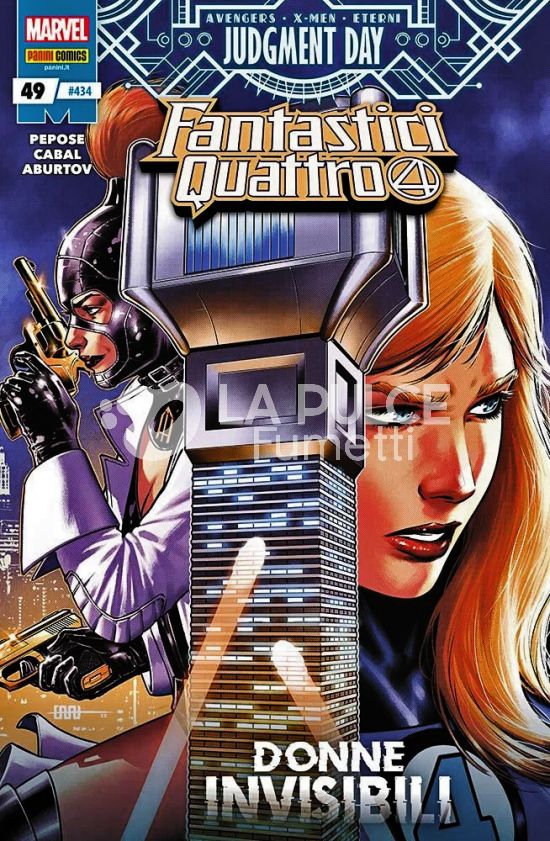 FANTASTICI QUATTRO # 434 - FANTASTICI QUATTRO 49 - A.X.E. - AXE - JUDGMENT DAY