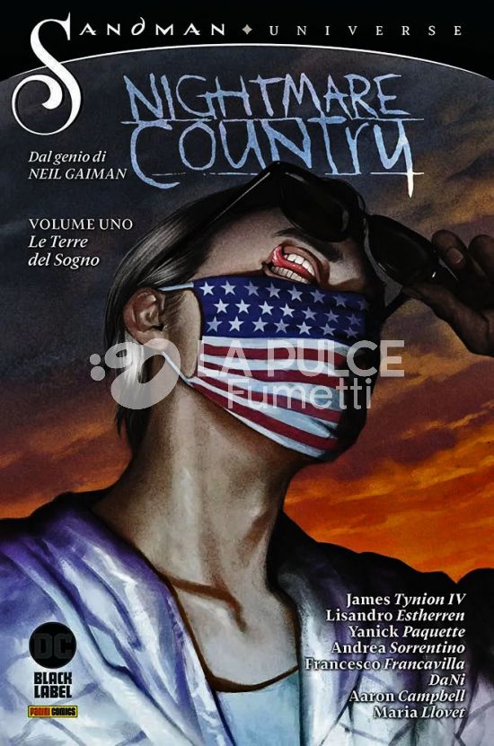 SANDMAN UNIVERSE COLLECTION BLACK LABEL - NIGHTMARE COUNTRY # 1: LE TERRE DEL SOGNO