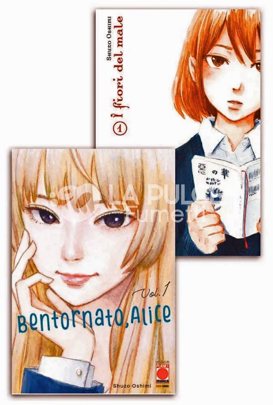 BENTORNATO, ALICE # 1 + I FIORI DEL MALE 1 VARIANT BUNDLE