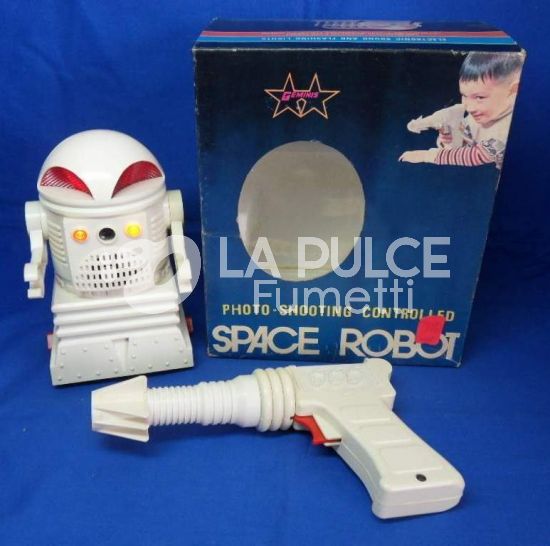 SPACE ROBOT : PHOTO - SHOOTING CONTROLLED VINTAGE (NO BATTERIE INCLUSE)