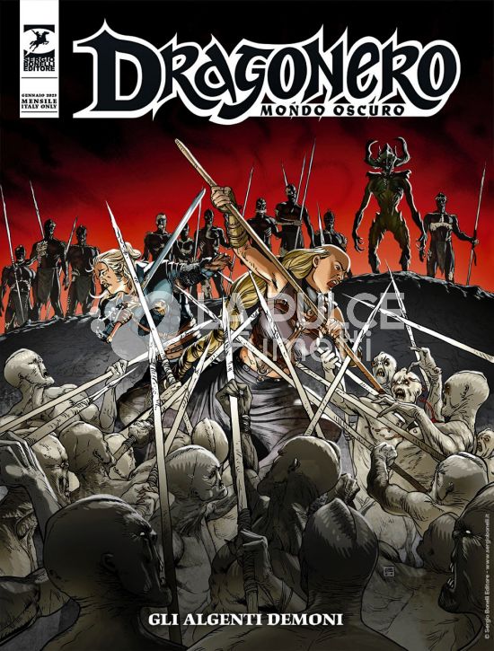 DRAGONERO # 116 - MONDO OSCURO 3 (DI 37): GLI ALGENTI DEMONI