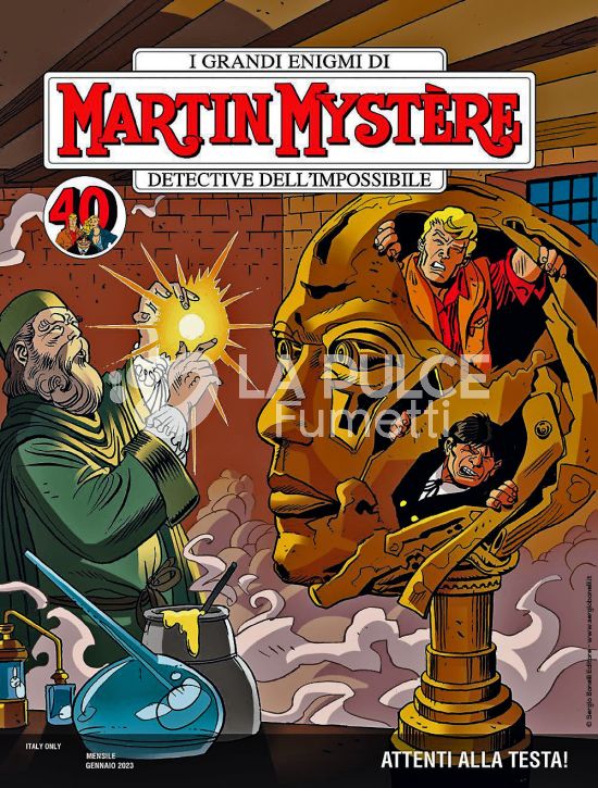 MARTIN MYSTERE ORIGINALE # 395: ATTENTI ALLA TESTA!