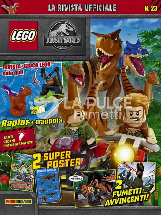 SUPER PANINI # 31 - LEGO JURASSIC WORLD 23