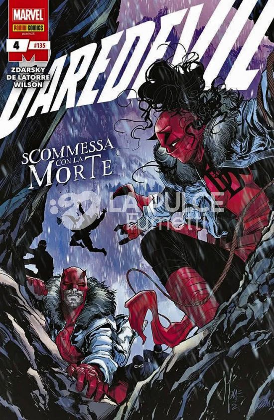 DEVIL E I CAVALIERI MARVEL # 135 - DAREDEVIL 4