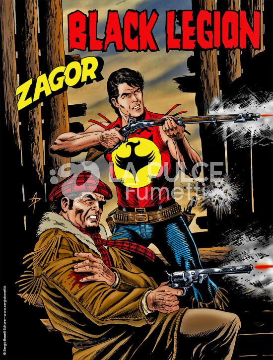 ZENITH # 741 - ZAGOR 690: BLACK LEGION