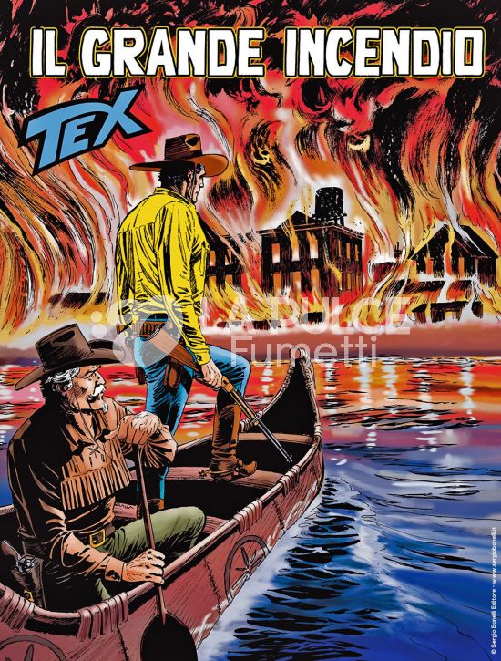 TEX GIGANTE # 747: IL GRANDE INCENDIO