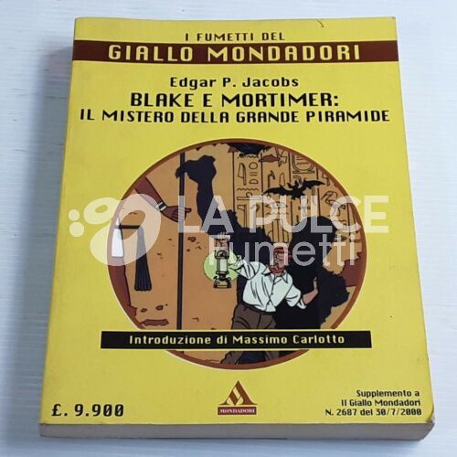 FUMETTI DEL GIALLO MONDADORI # 3 BLAKE E MORTIMER IL MISTERO DELLA PIRAMIDE