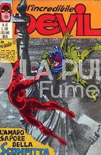 L'INCREDIBILE DEVIL #    42: L'AMARO SAPORE DELLA SCONFITTA - NO ADESIVI