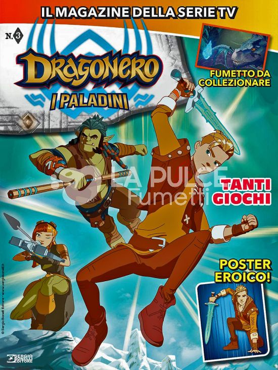 COLLANA EROI # 7 - DRAGONERO: I PALADINI - IL MAGAZINE DELLA SERIE TV 3
