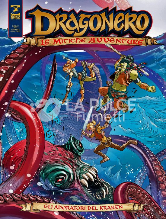 DRAGONERO ADVENTURES #    16 - DRAGONERO - LE MITICHE AVVENTURE 4: GLI ADORATORI DEL KRAKEN