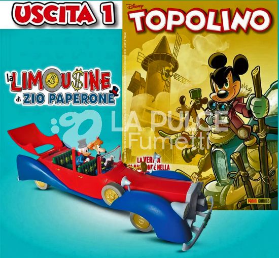 TOPOLINO LIBRETTO # 3510 + LIMOUSINE DI ZIO PAPERONE - USCITA 1(DI 2) - VETTURA