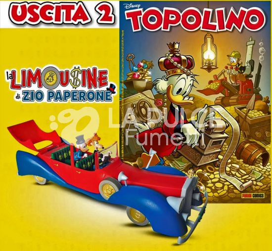 TOPOLINO LIBRETTO # 3511 + LIMOUSINE DI ZIO PAPERONE - USCITA 2 (DI 2) - PERSONAGGI, 3 RUOTE E ACCESSORI