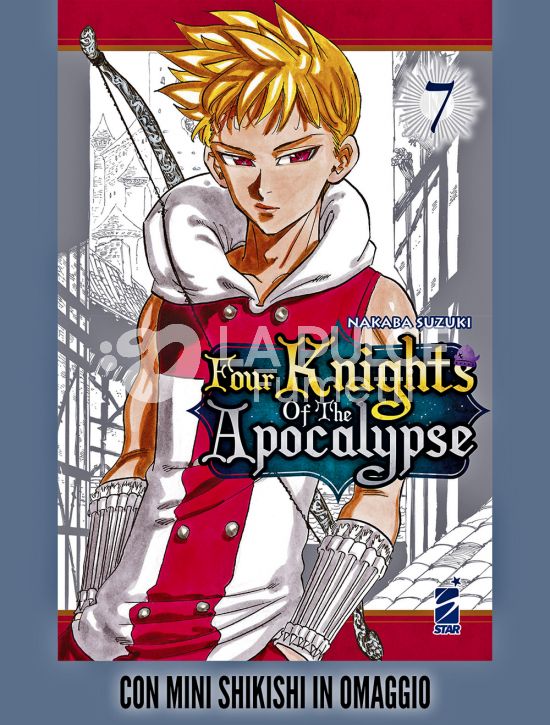 STARDUST # 114 - THE SEVEN DEADLY SINS - FOUR KNIGHTS OF THE APOCALYPSE 7 + MINI SHIKISHI