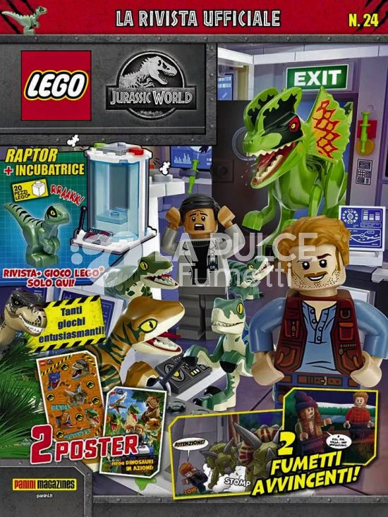 SUPER PANINI # 32 - LEGO JURASSIC WORLD 24