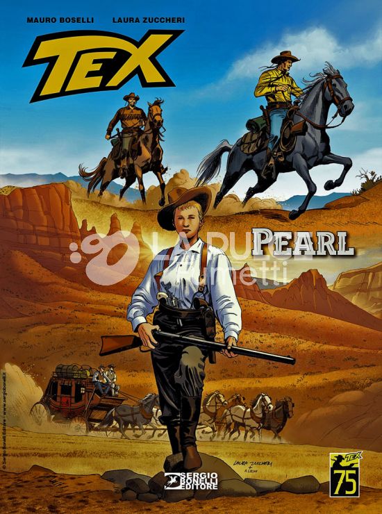 TEX STELLA D'ORO # 36 - TEX D'AUTORE ROMANZI A FUMETTI 16: PEARL
