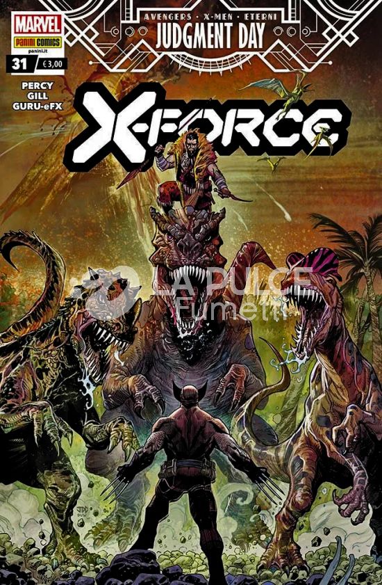 X-FORCE # 35 - X-FORCE 31 - A.X.E. - AXE - JUDGMENT DAY