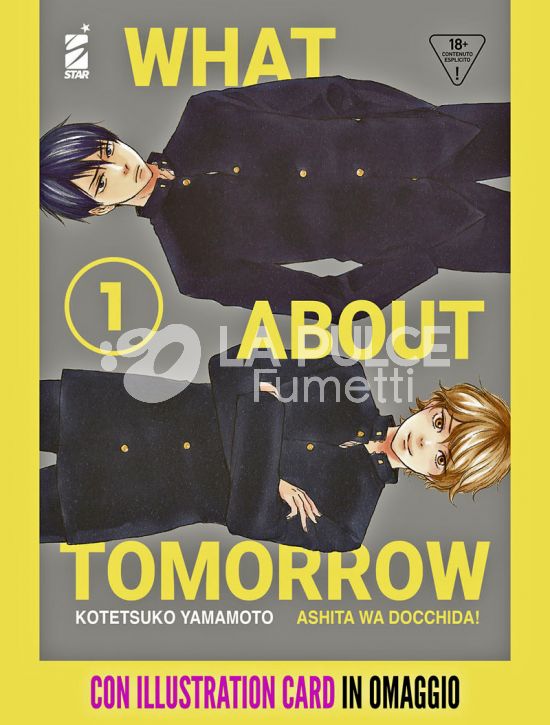 QUEER # 56 - WHAT ABOUT TOMORROW - ASHITA WA DOCCHIDA! 1 + ILLUSTRATION CARD A