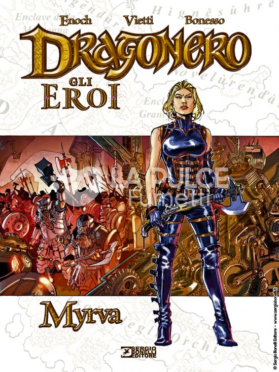 DRAGONERO - GLI EROI # 3 - MYRVA