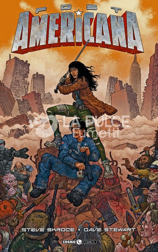 COSMO COMICS # 162 - STEVE SKROCE PRESENTA - POST AMERICANA