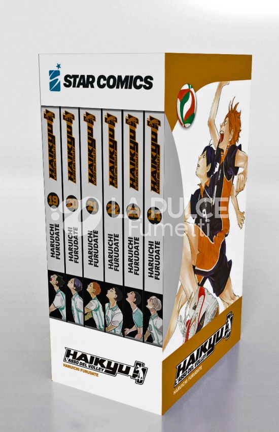 STAR COLLECTION # 36 - HAIKYU!! 4 - VOLUMI 19-20-21-22-23-24