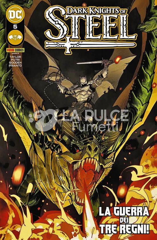 BATMAN SUPERMAN # 35 - DARK KNIGHTS OF STEEL 5