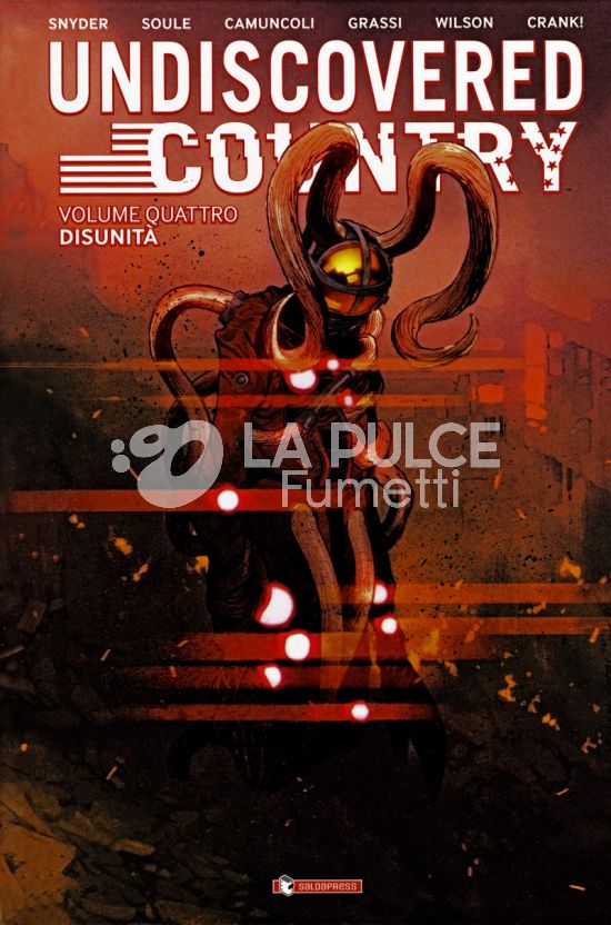 UNDISCOVERED COUNTRY #     4: DISUNITÀ - VARIANT COVER