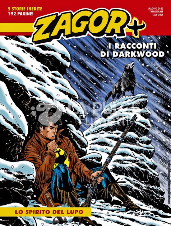 ZAGOR MAXI # 50 - ZAGOR PIÙ 9 - I RACCONTI DI DARKWOOD 9: LO SPIRITO DEL LUPO