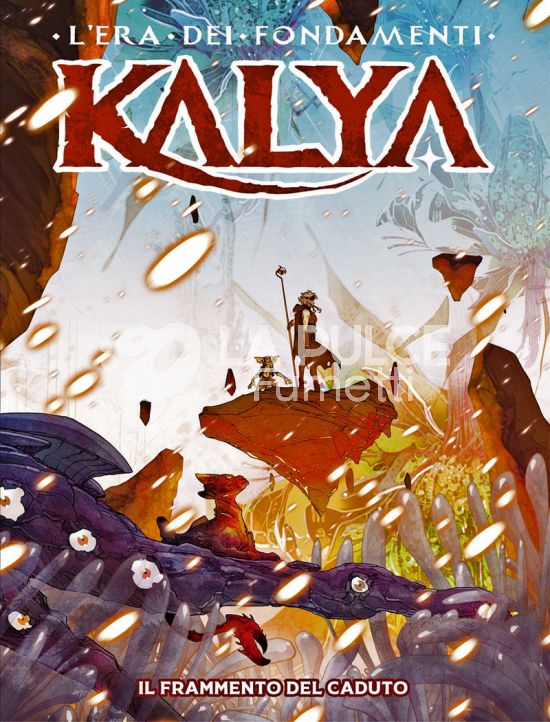 KALYA - L'ERA DEI FONDAMENTI # 1: IL FRAMMENTO DEL CADUTO - COVER CARMINE DI GIANDOMENICO