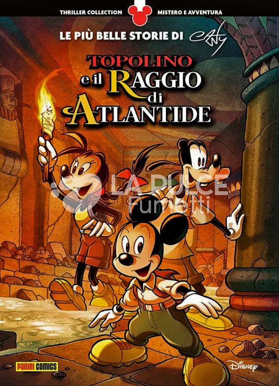 THRILLER COLLECTION #     3 - LE PIÙ BELLE STORIE DI CASTY - TOPOLINO E IL RAGGIO DI ATLANTIDE